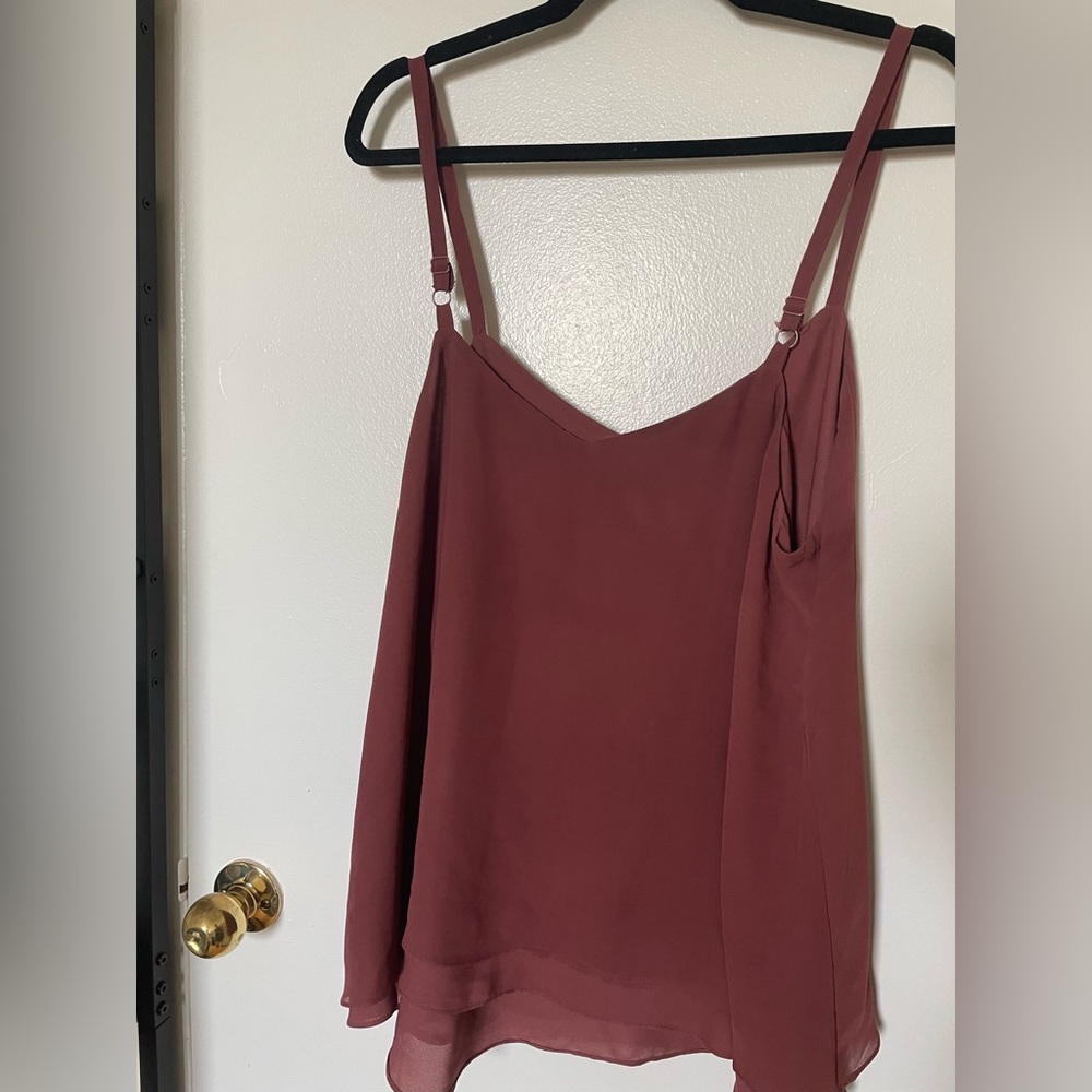 Torrid Flowy Mauve Camisole